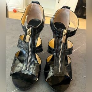 Michael kors black Berkley heel
